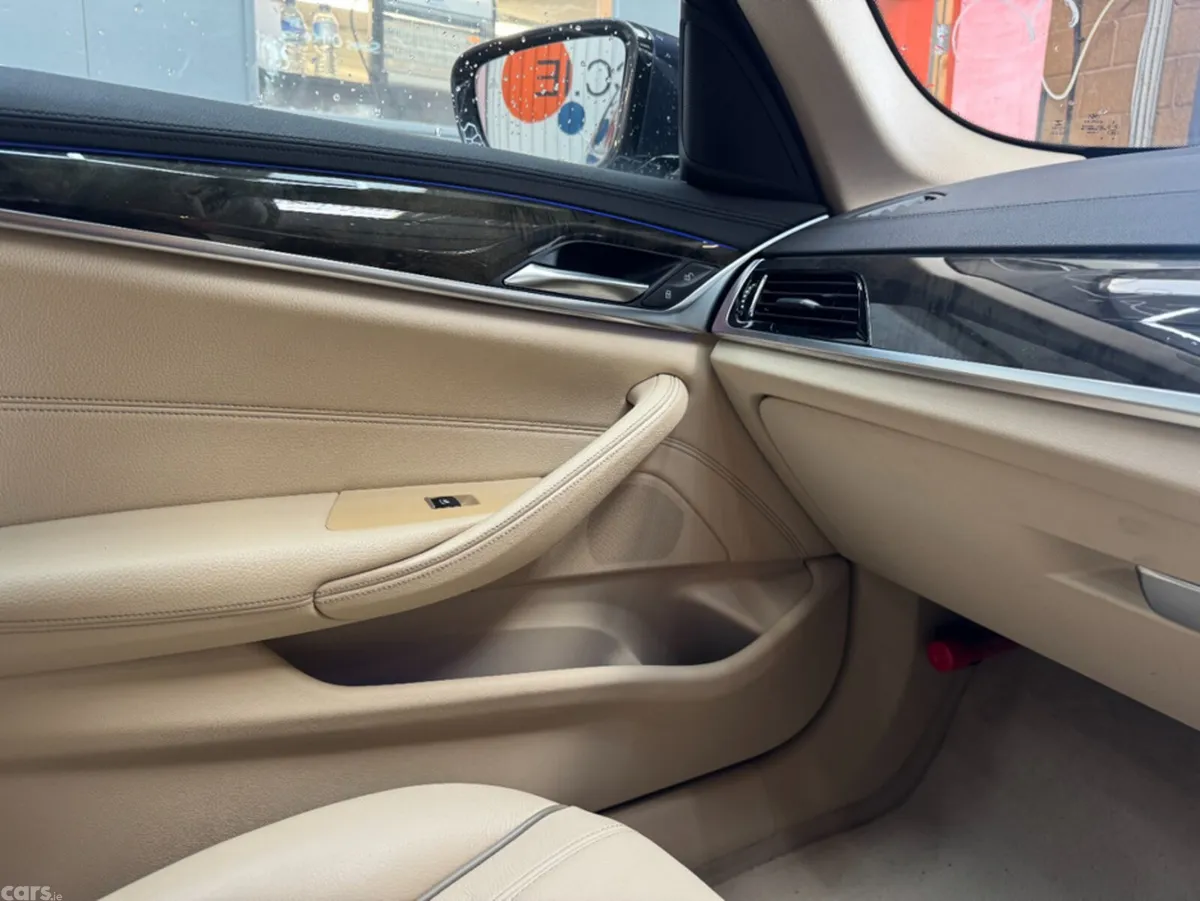 BMW 5-Series Saloon, Petrol, 2017, Blue