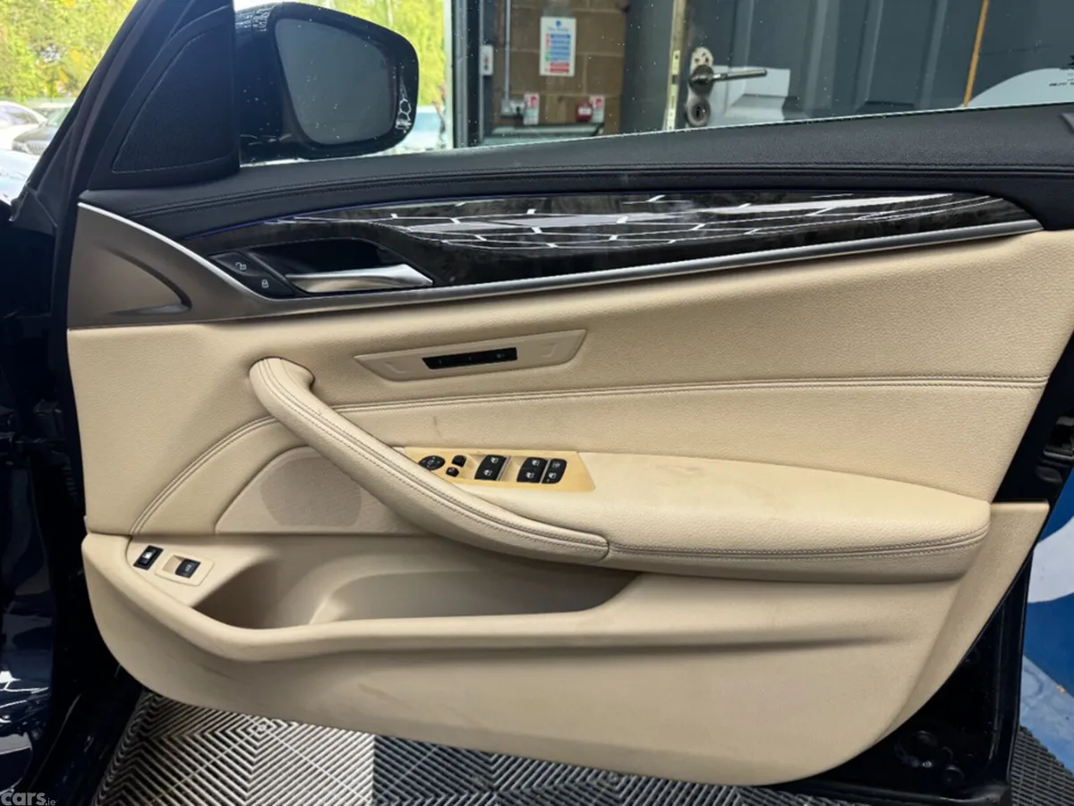 BMW 5-Series Saloon, Petrol, 2017, Blue