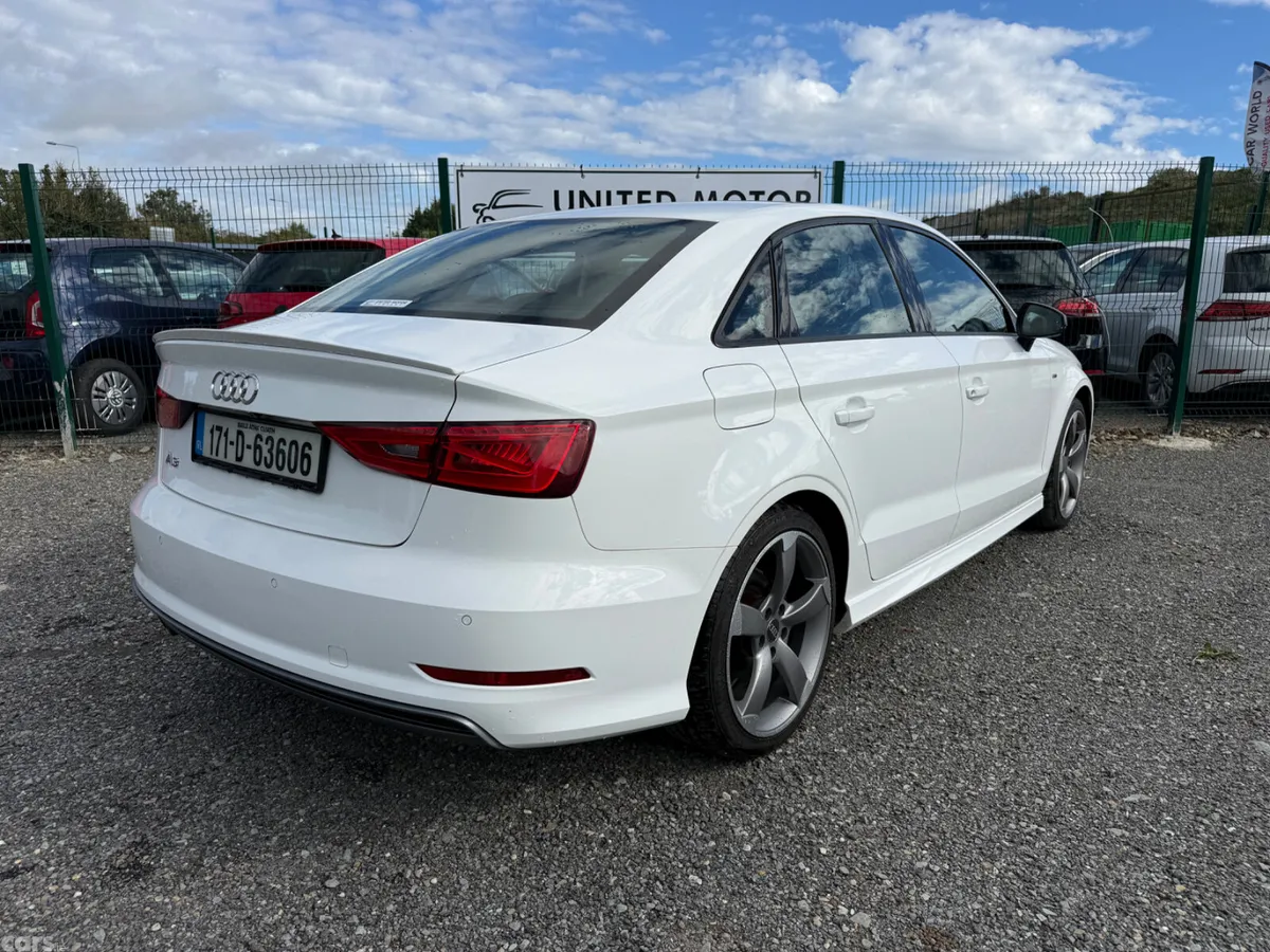Audi A3 Saloon, Petrol, 2017, White