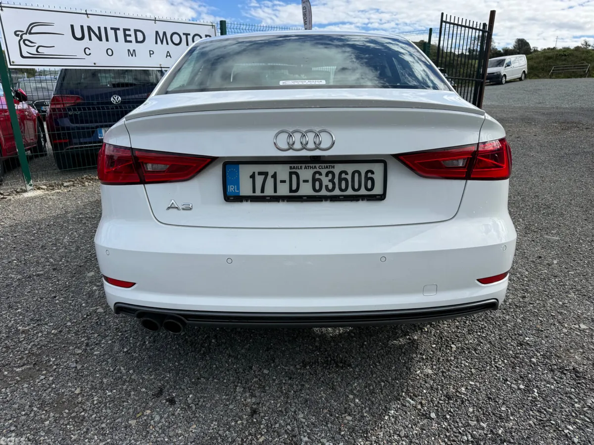 Audi A3 Saloon, Petrol, 2017, White