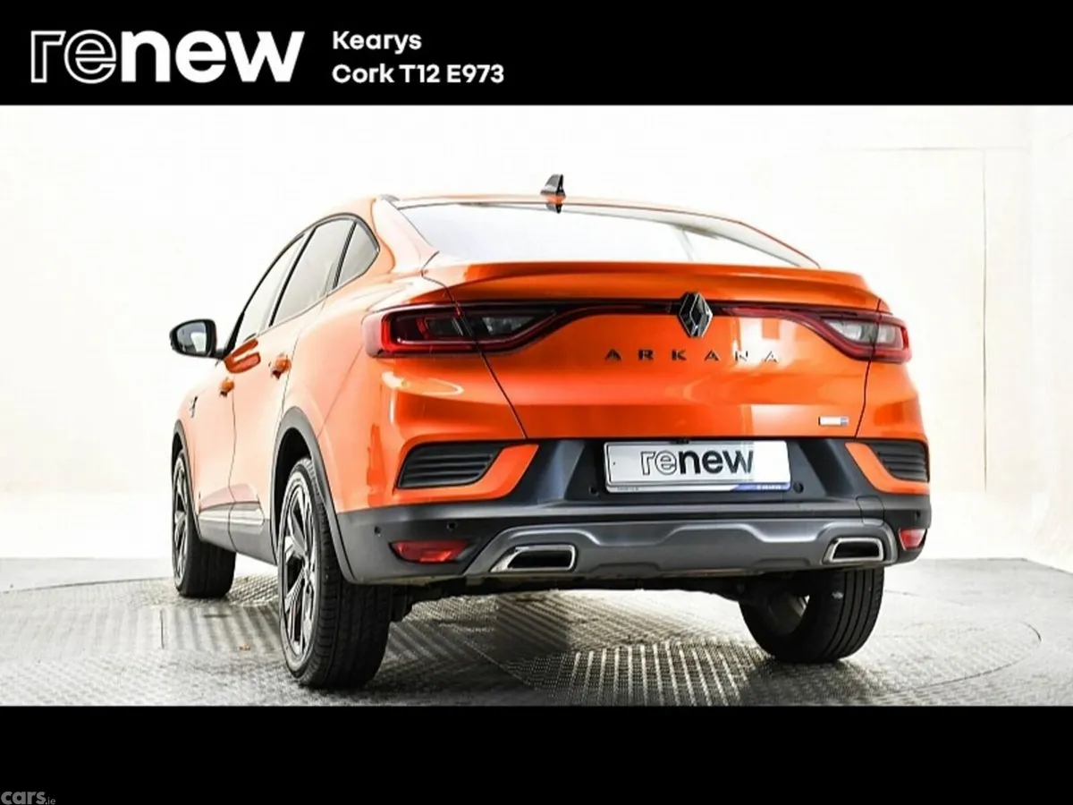 Renault Arkana SUV, Petrol Hybrid, 2021, Orange