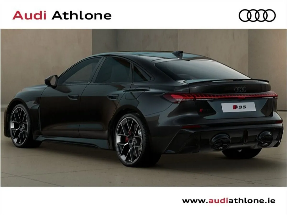 Audi RS5 Saloon, Petrol Plug-in Hybrid, 2027, Black