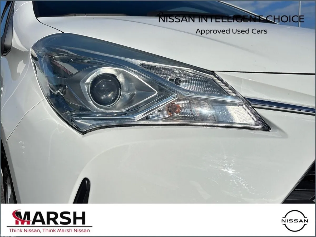 Toyota Vitz Hatchback, Petrol Hybrid, 2019, White
