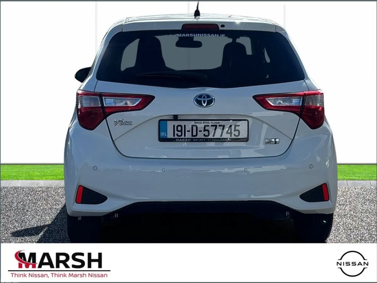 Toyota Vitz Hatchback, Petrol Hybrid, 2019, White