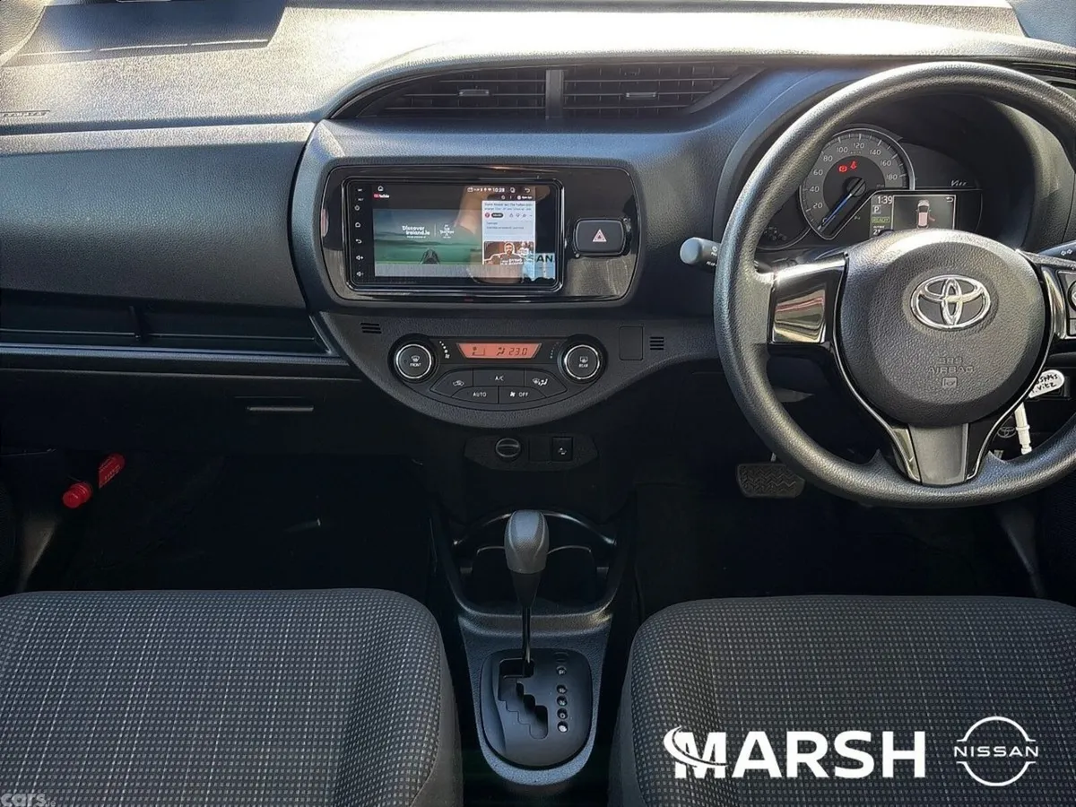 Toyota Vitz Hatchback, Petrol Hybrid, 2019, White