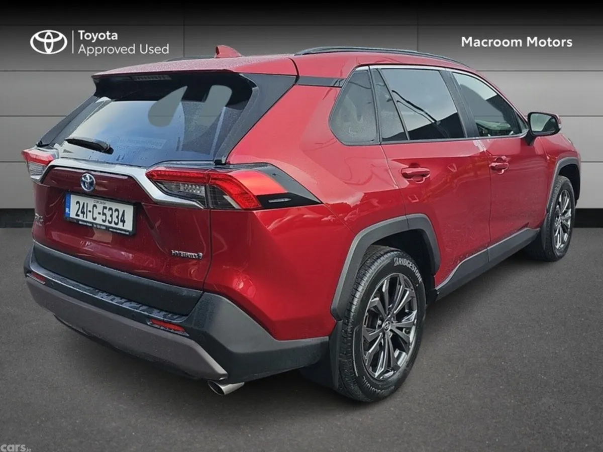 Toyota RAV4 SUV, Petrol Hybrid, 2024, Red