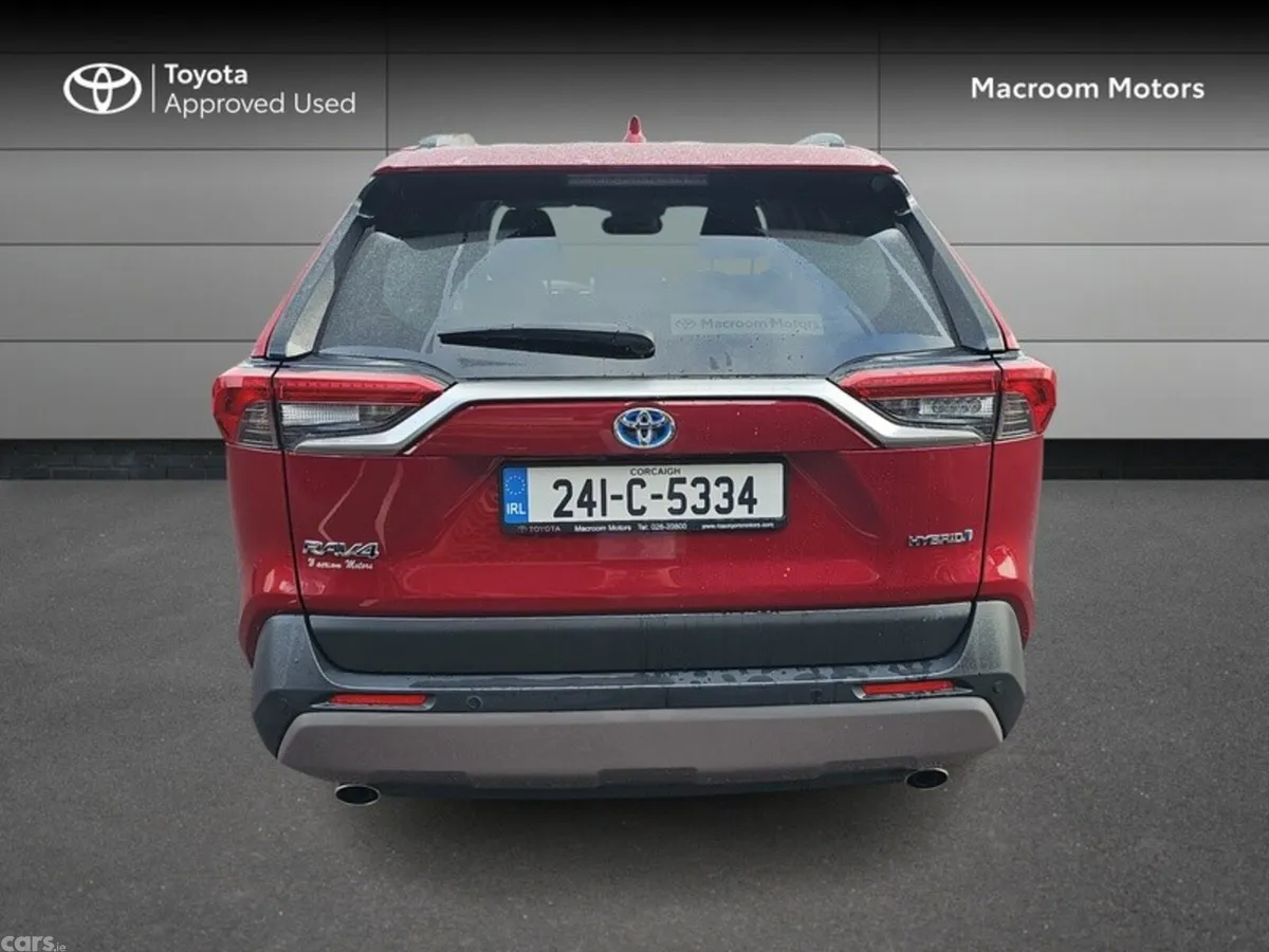 Toyota RAV4 SUV, Petrol Hybrid, 2024, Red