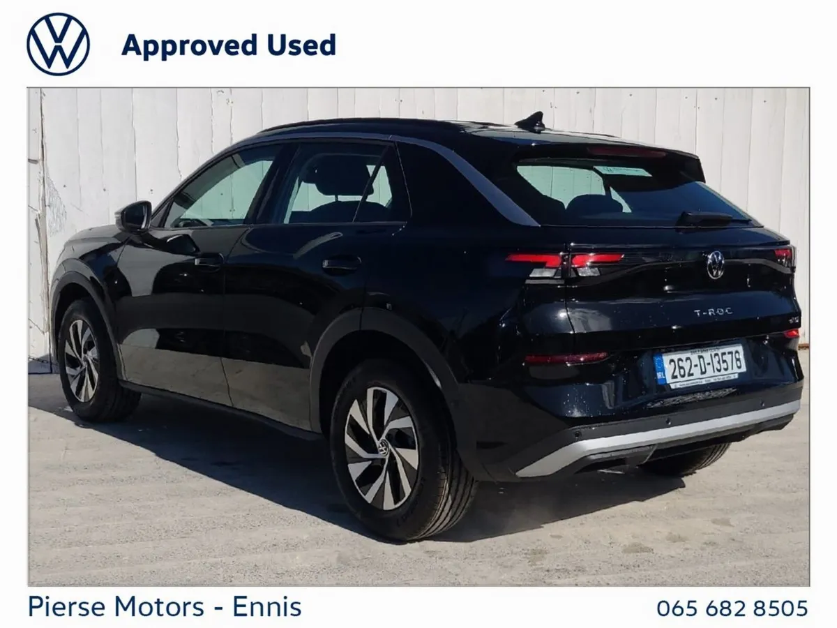 Volkswagen T-Roc SUV, Petrol, 2026, Black
