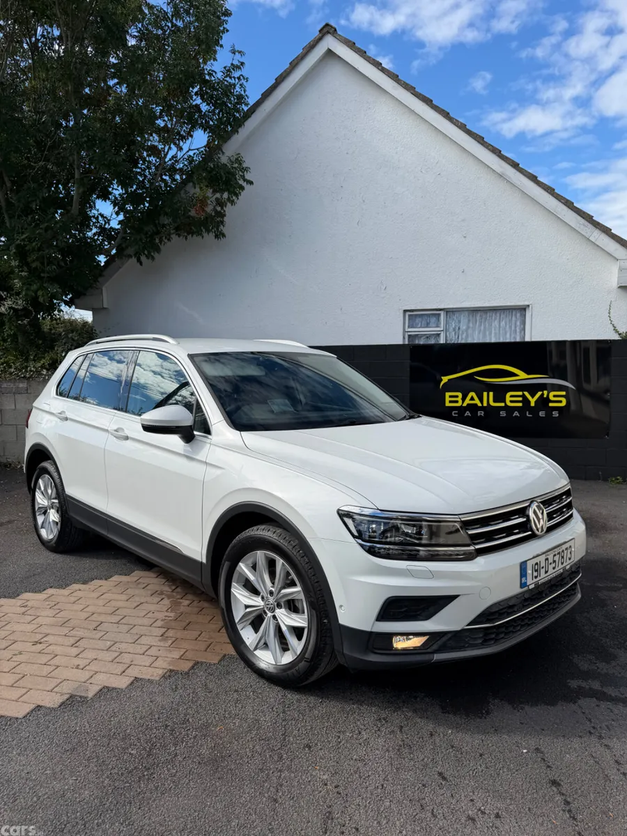 Volkswagen Tiguan SUV, Diesel, 2019, White