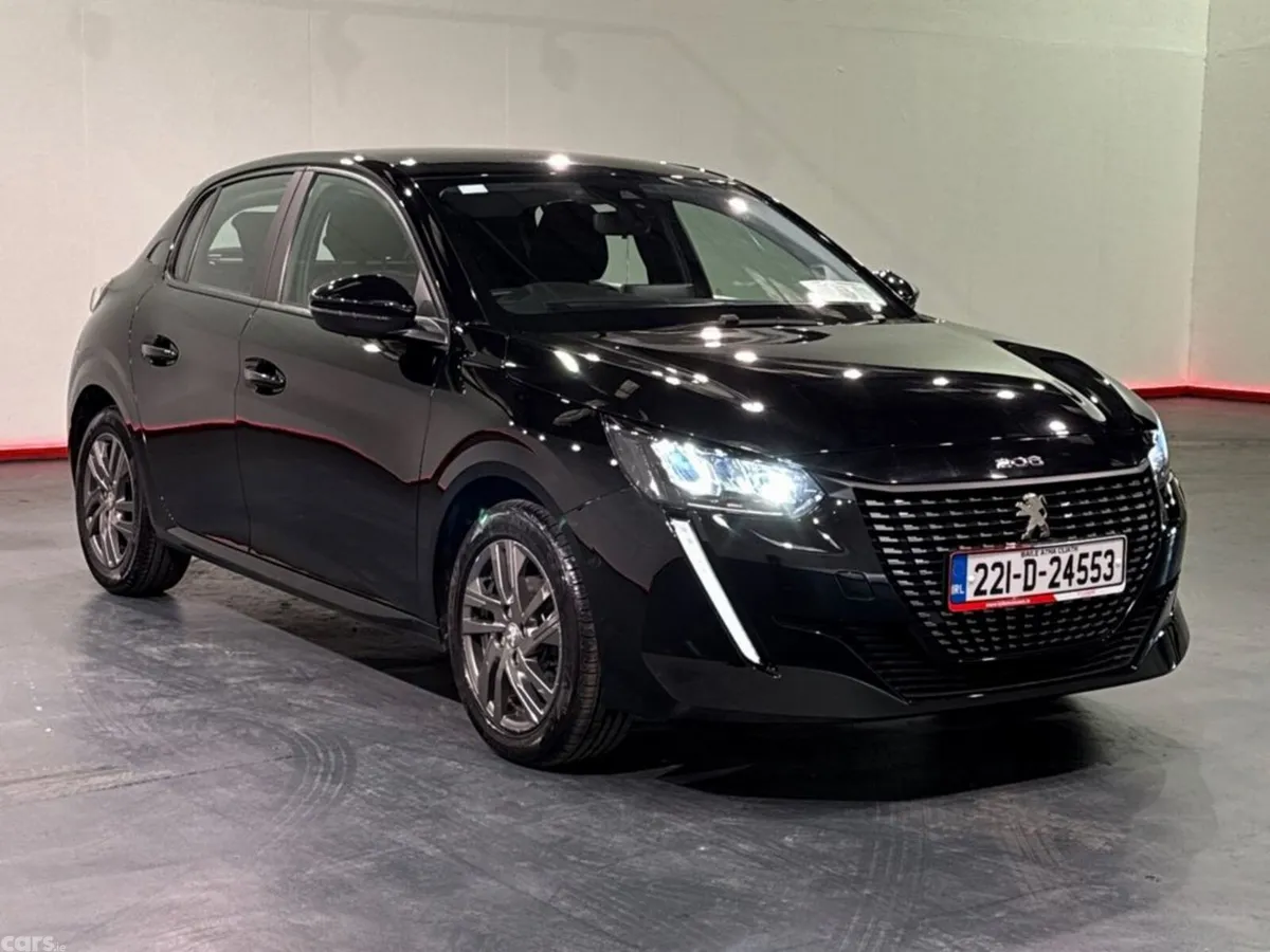 Peugeot 208 Hatchback, Petrol, 2022, Black