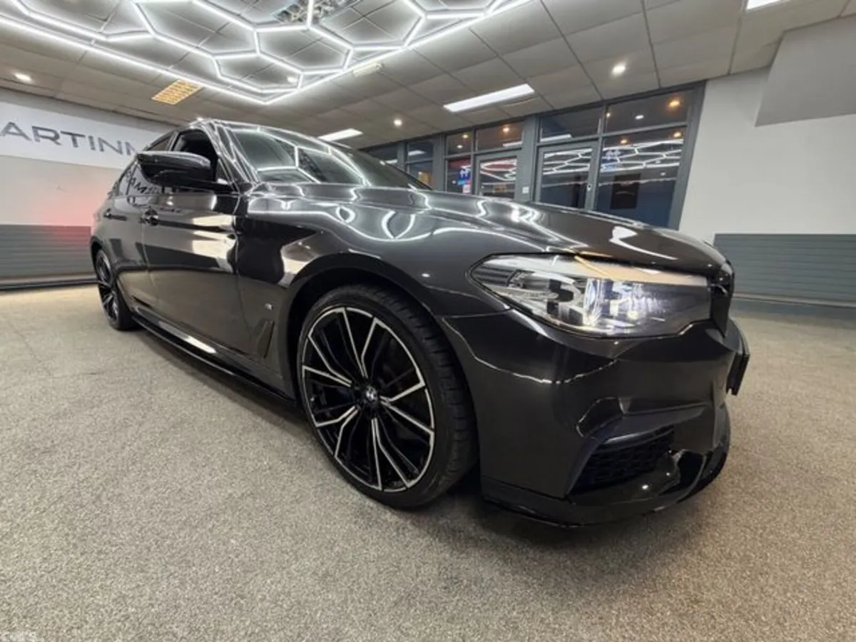 BMW 5-Series Saloon, Petrol Plug-in Hybrid, 2018, Grey