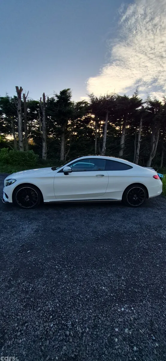 Mercedes-Benz C-Class Coupe, Diesel, 2017, White