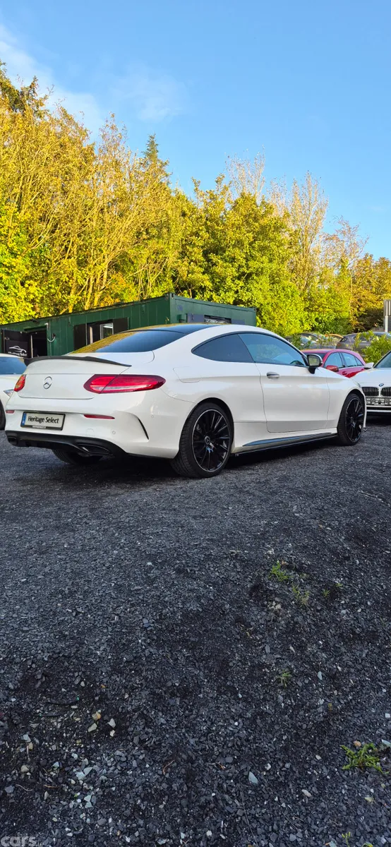Mercedes-Benz C-Class Coupe, Diesel, 2017, White
