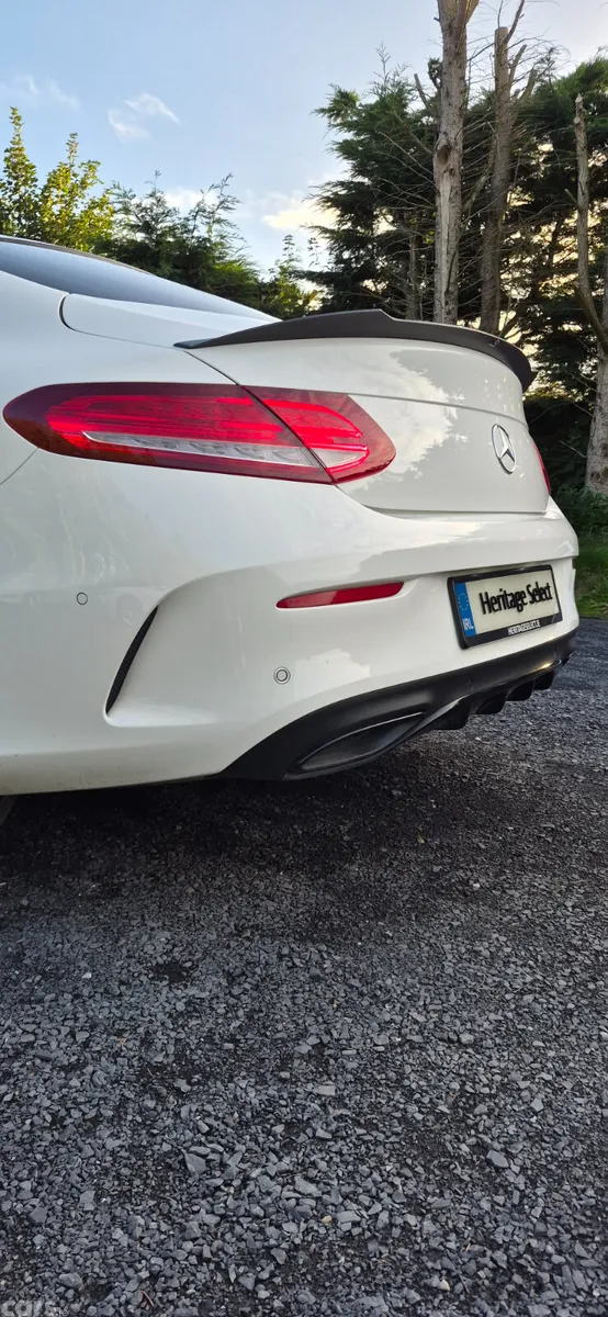 Mercedes-Benz C-Class Coupe, Diesel, 2017, White
