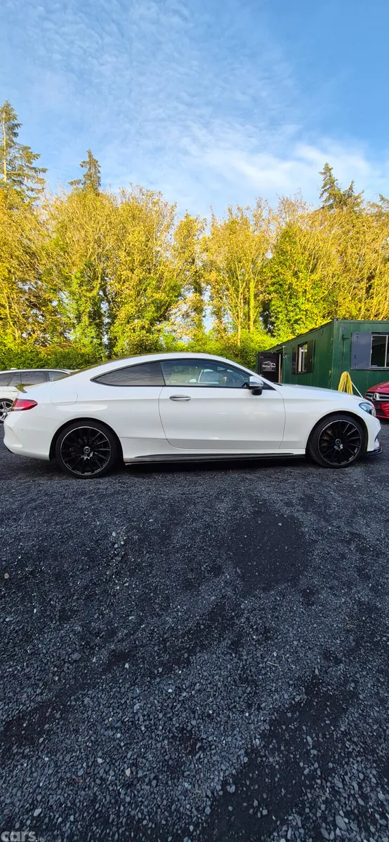 Mercedes-Benz C-Class Coupe, Diesel, 2017, White