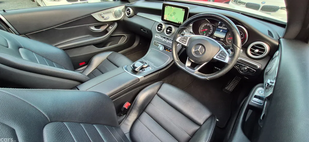 Mercedes-Benz C-Class Coupe, Diesel, 2017, White