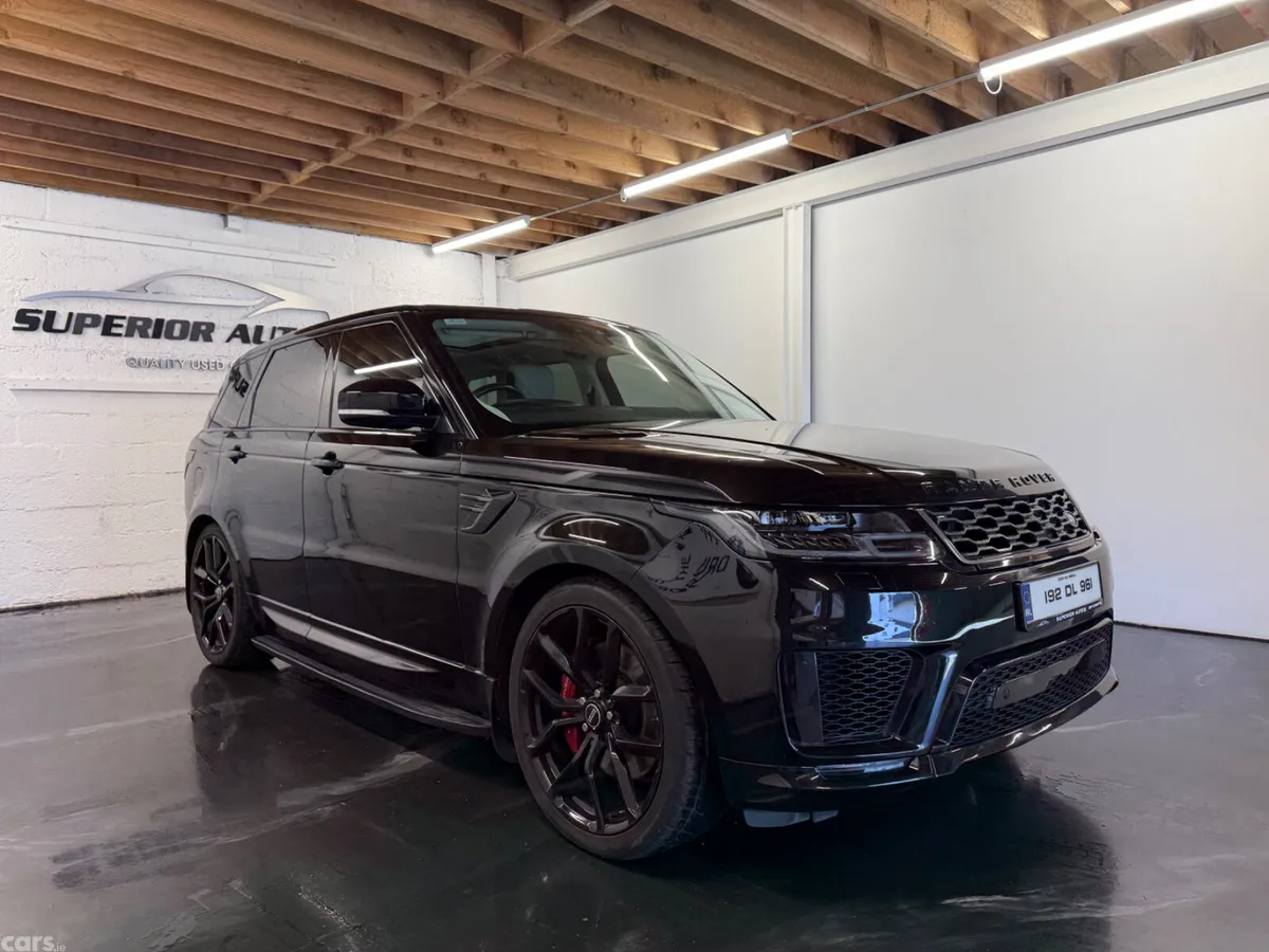 Land Rover Range Rover Sport SUV, Petrol Plug-in Hybrid, 2019, Black