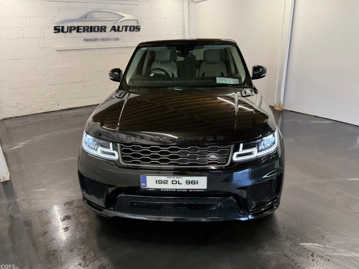 Land Rover Range Rover Sport SUV, Petrol Plug-in Hybrid, 2019, Black