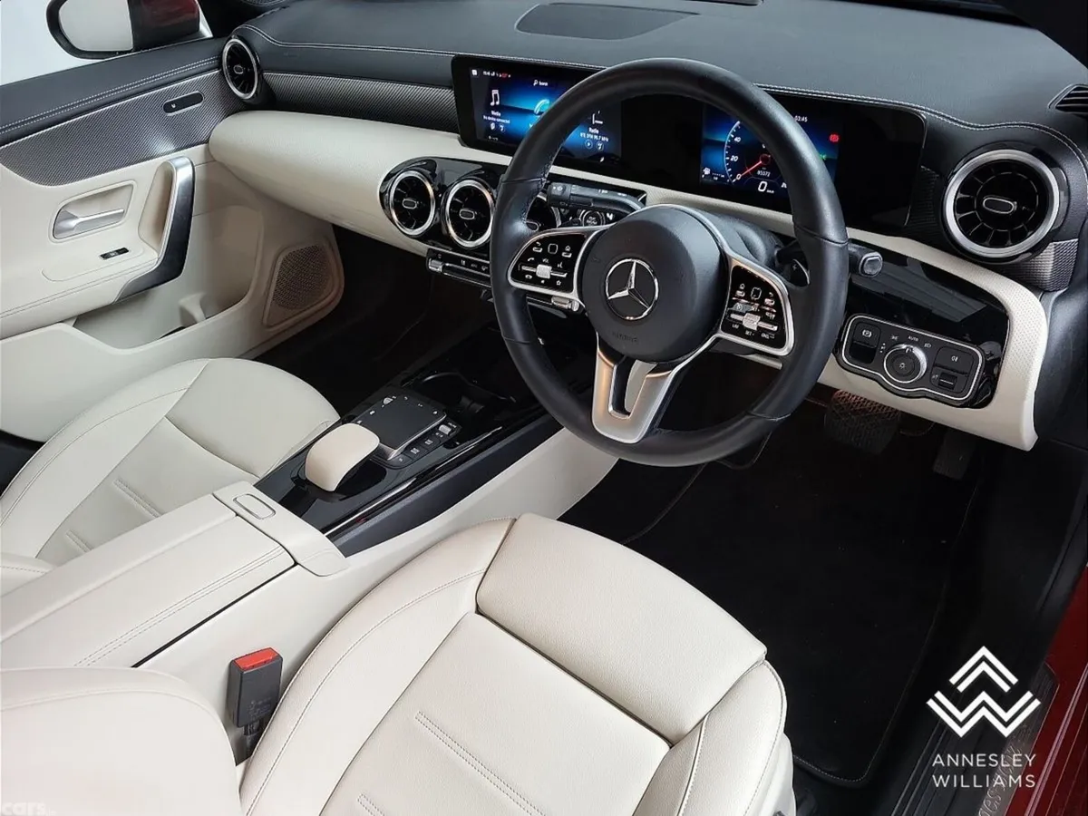 Mercedes-Benz CLA Saloon, Petrol, 2022, Red
