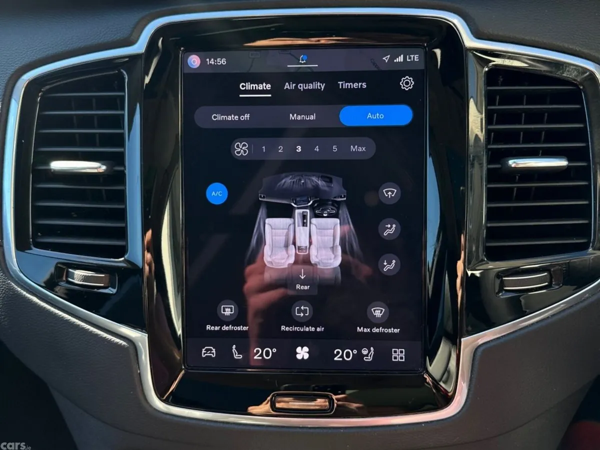 Volvo XC90 SUV, Petrol Plug-in Hybrid, 2023, Blue