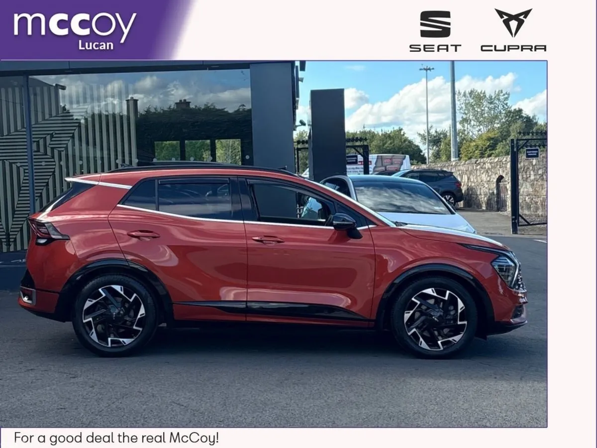 Kia Sportage SUV, Diesel Hybrid, 2023, Orange