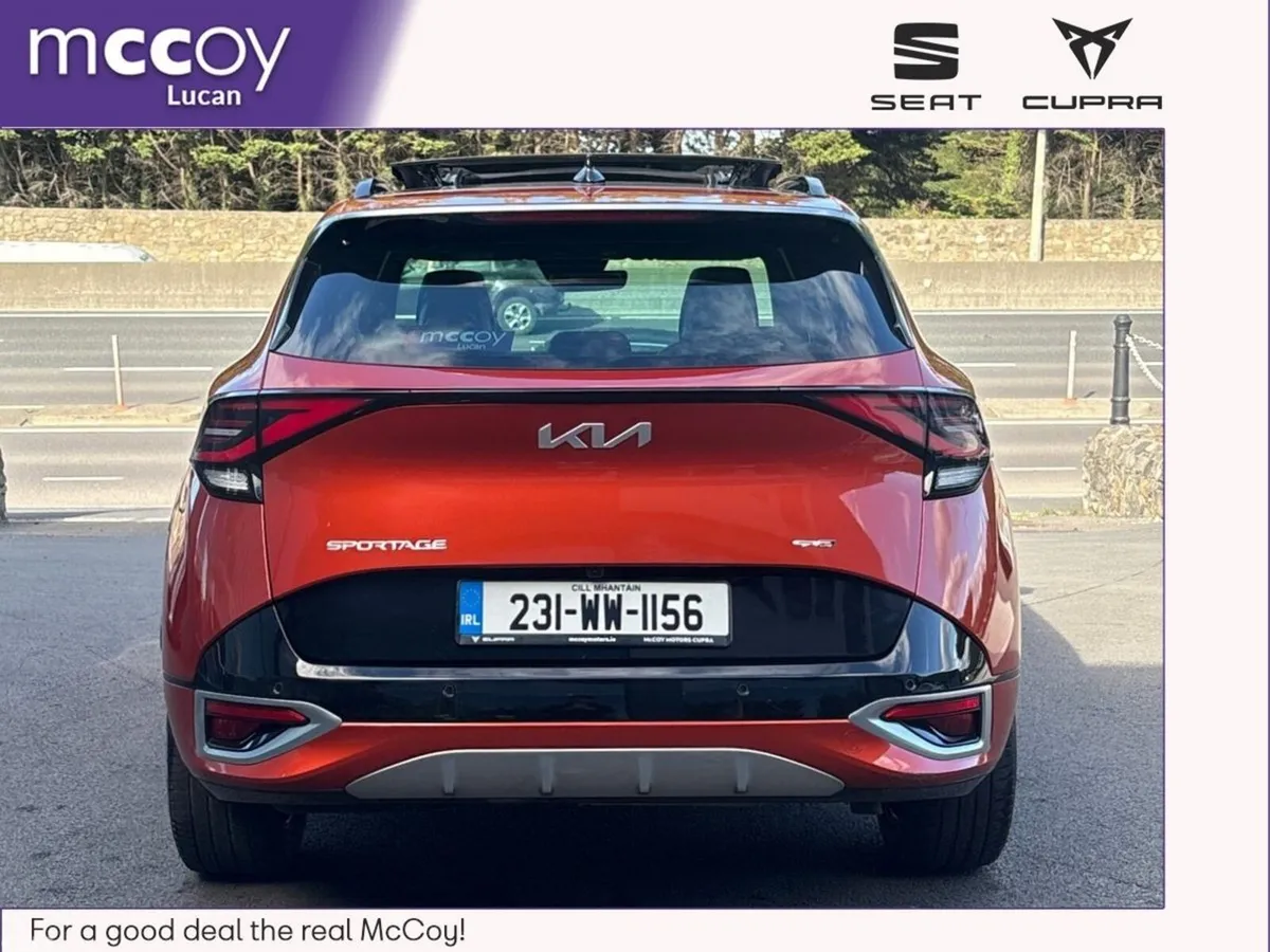 Kia Sportage SUV, Diesel Hybrid, 2023, Orange