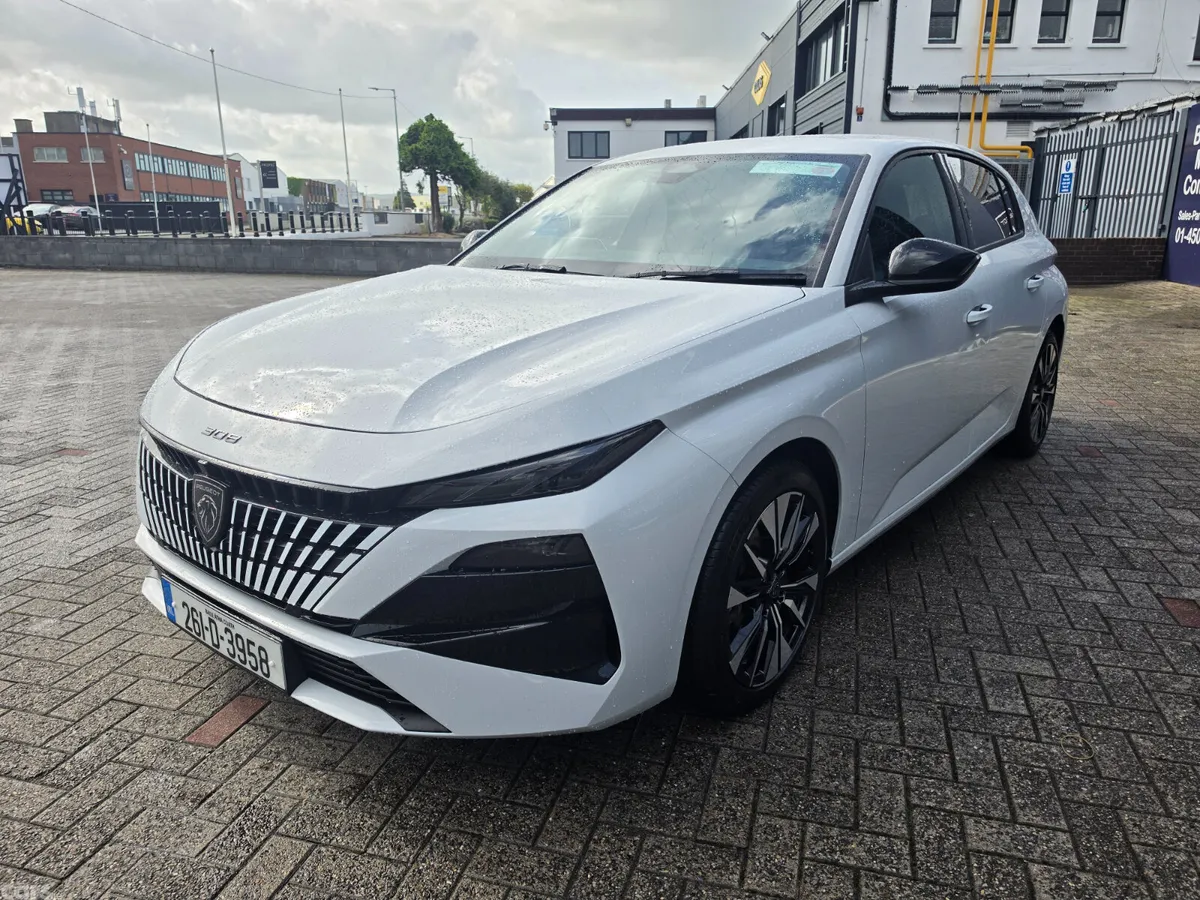 Peugeot 308 Hatchback, Petrol Hybrid, 2026, White