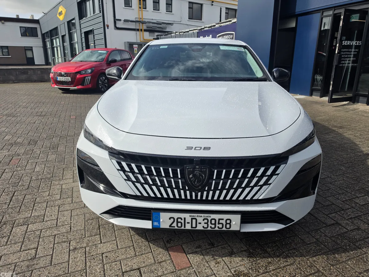 Peugeot 308 Hatchback, Petrol Hybrid, 2026, White