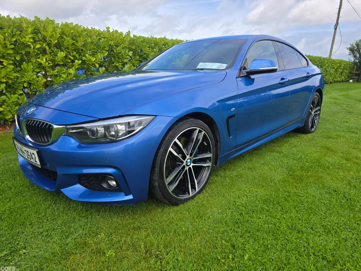 BMW 4-Series Saloon, Diesel, 2019, Blue