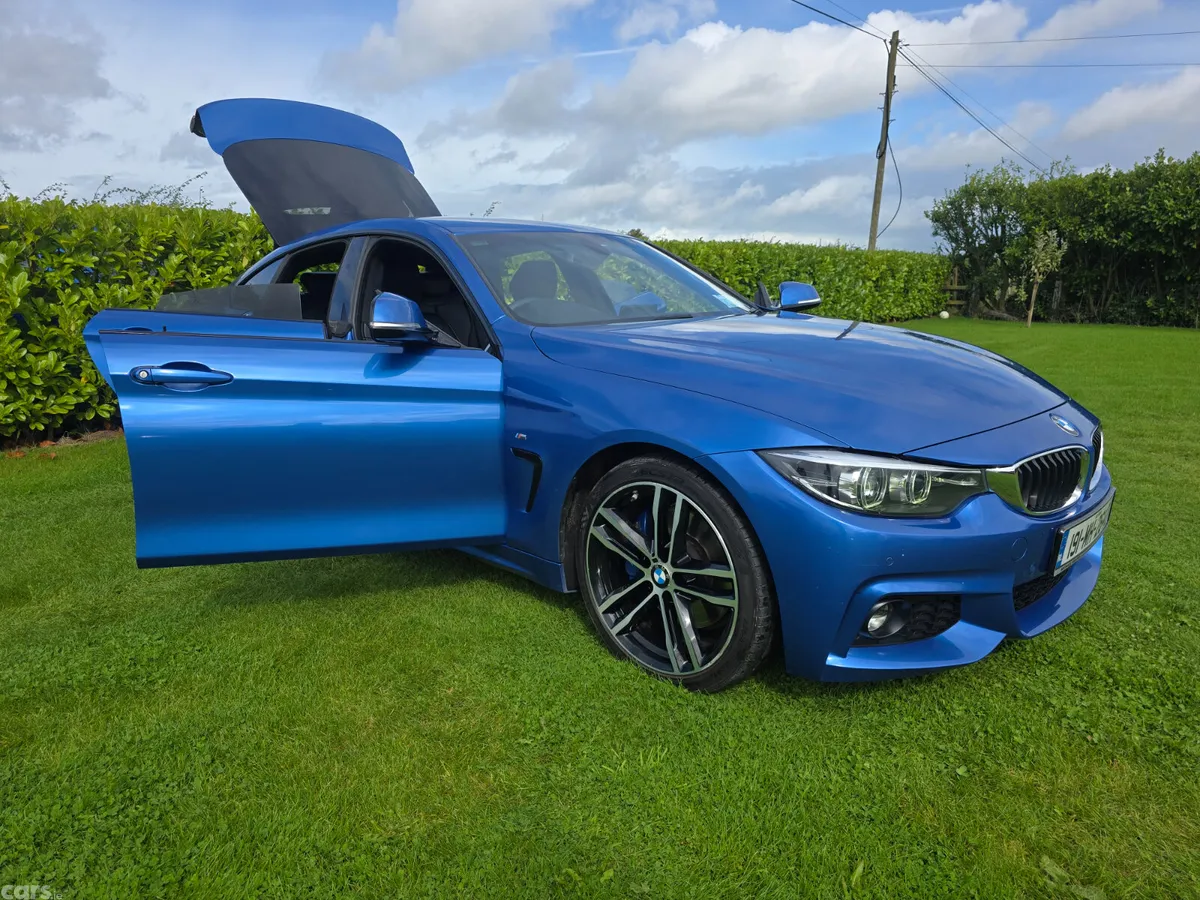 BMW 4-Series Saloon, Diesel, 2019, Blue