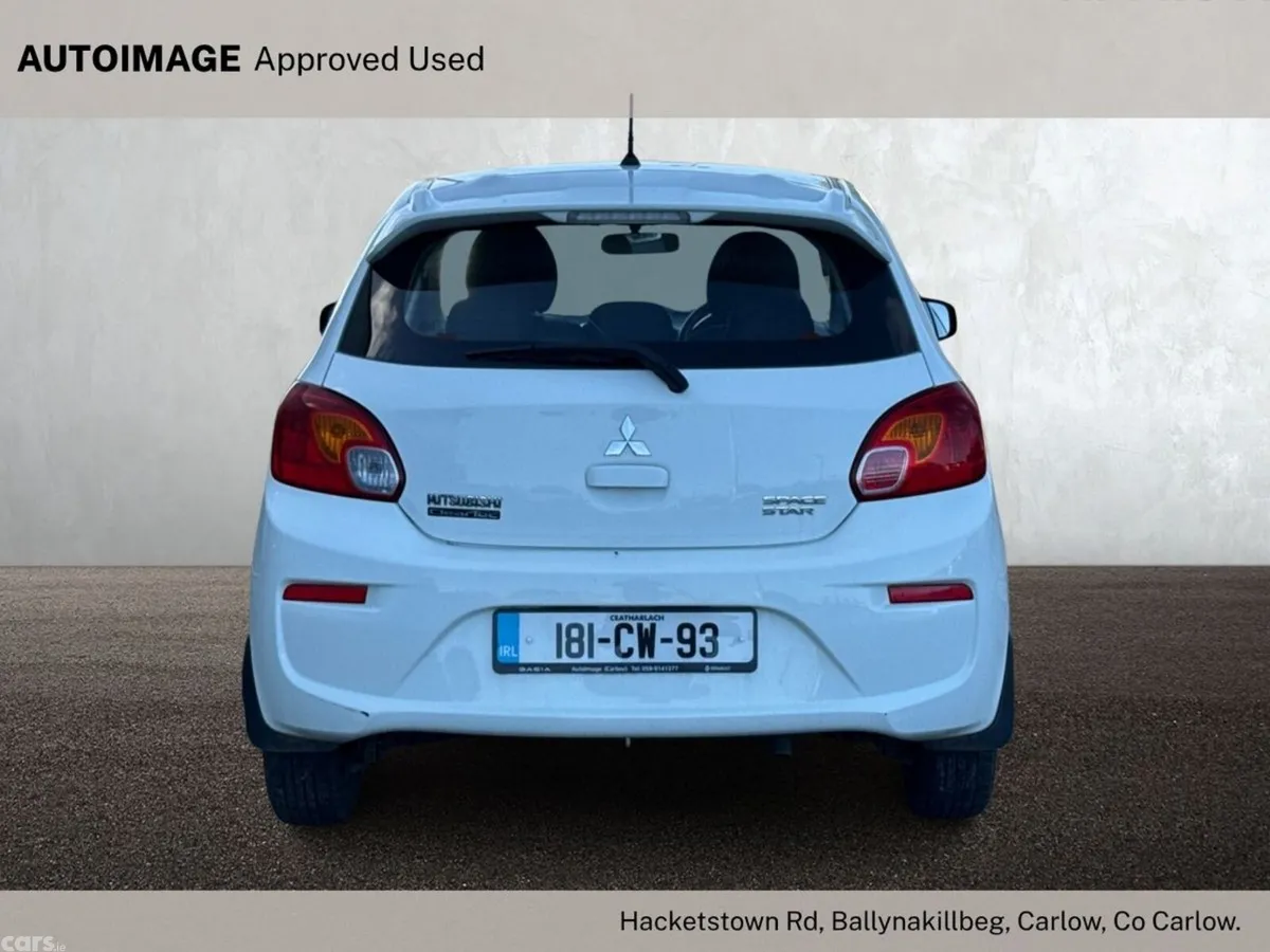 Mitsubishi Space Star Hatchback, Petrol, 2018, White