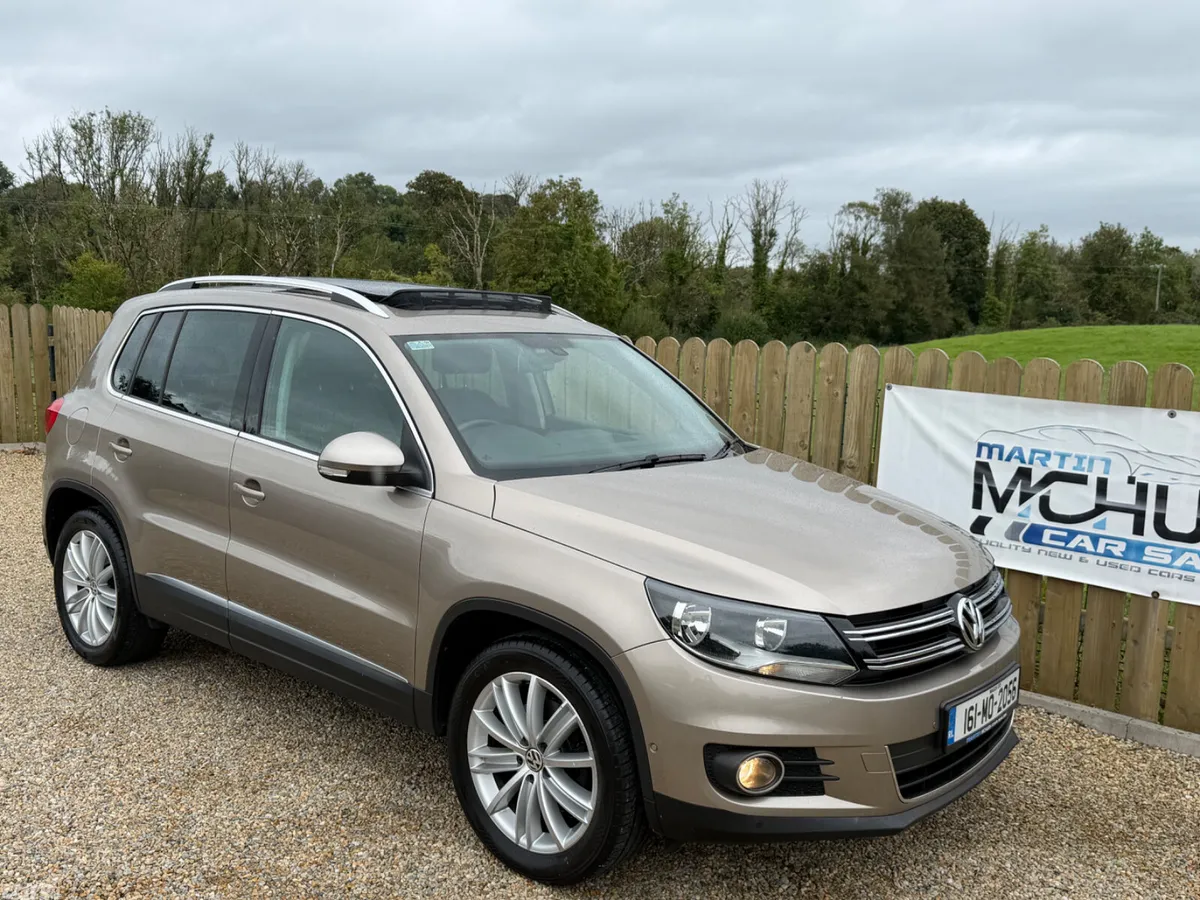 Volkswagen Tiguan SUV, Diesel, 2016, Brown