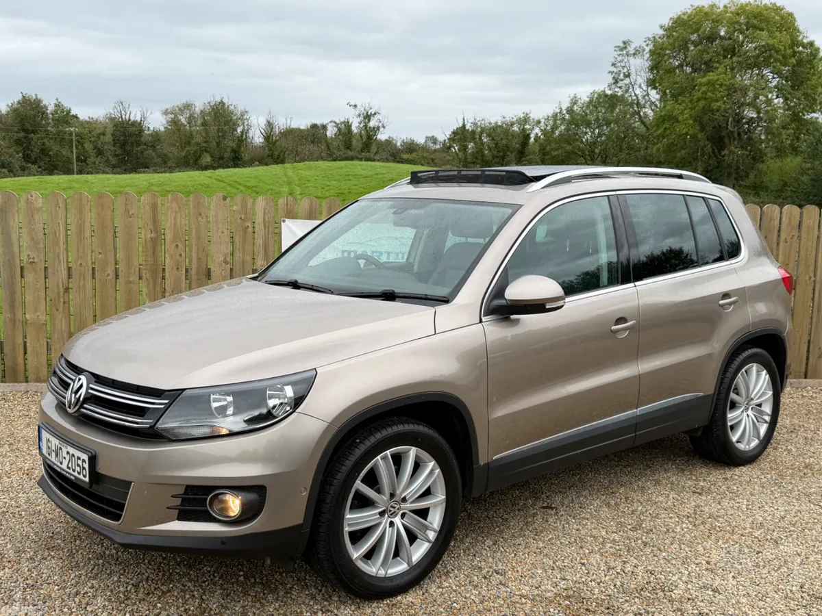 Volkswagen Tiguan SUV, Diesel, 2016, Brown