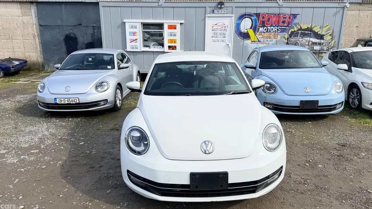 Volkswagen Beetle Hatchback, Petrol, 2015, White