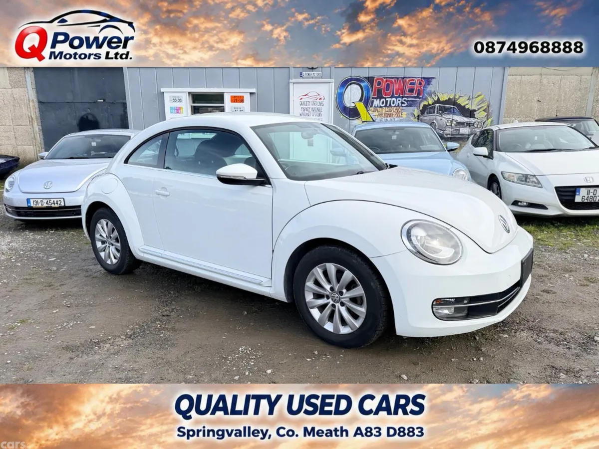 Volkswagen Beetle Hatchback, Petrol, 2015, White
