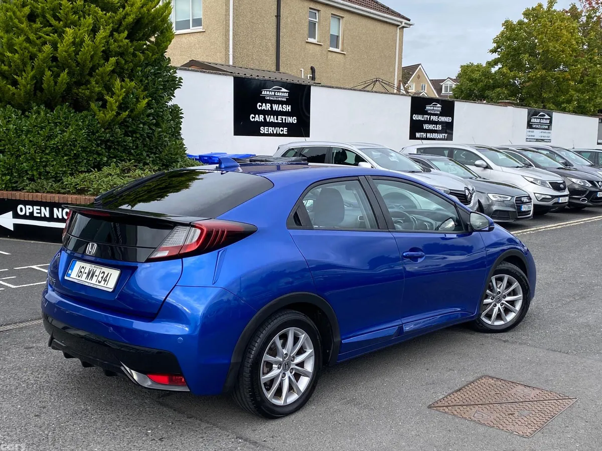 Honda Civic Hatchback, Diesel, 2016, Blue
