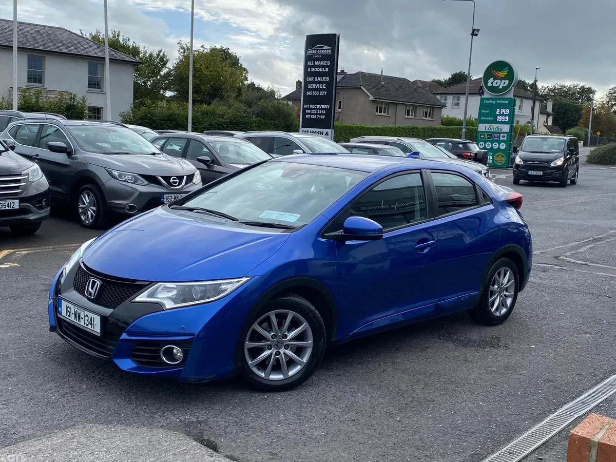 Honda Civic Hatchback, Diesel, 2016, Blue