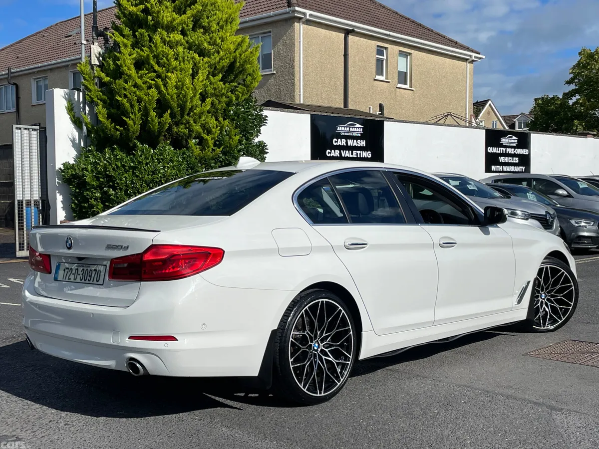 BMW 5-Series Saloon, Diesel, 2017, White