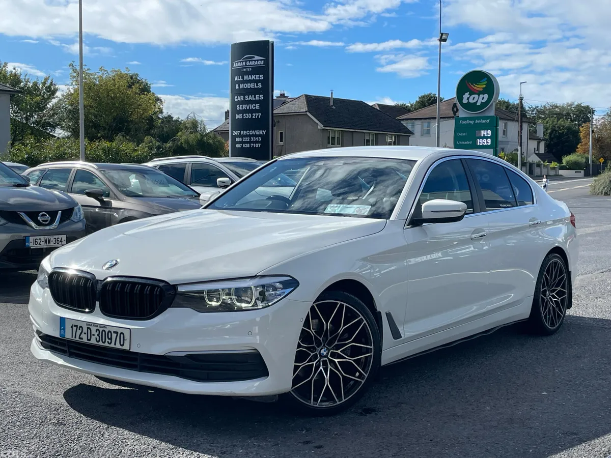 BMW 5-Series Saloon, Diesel, 2017, White