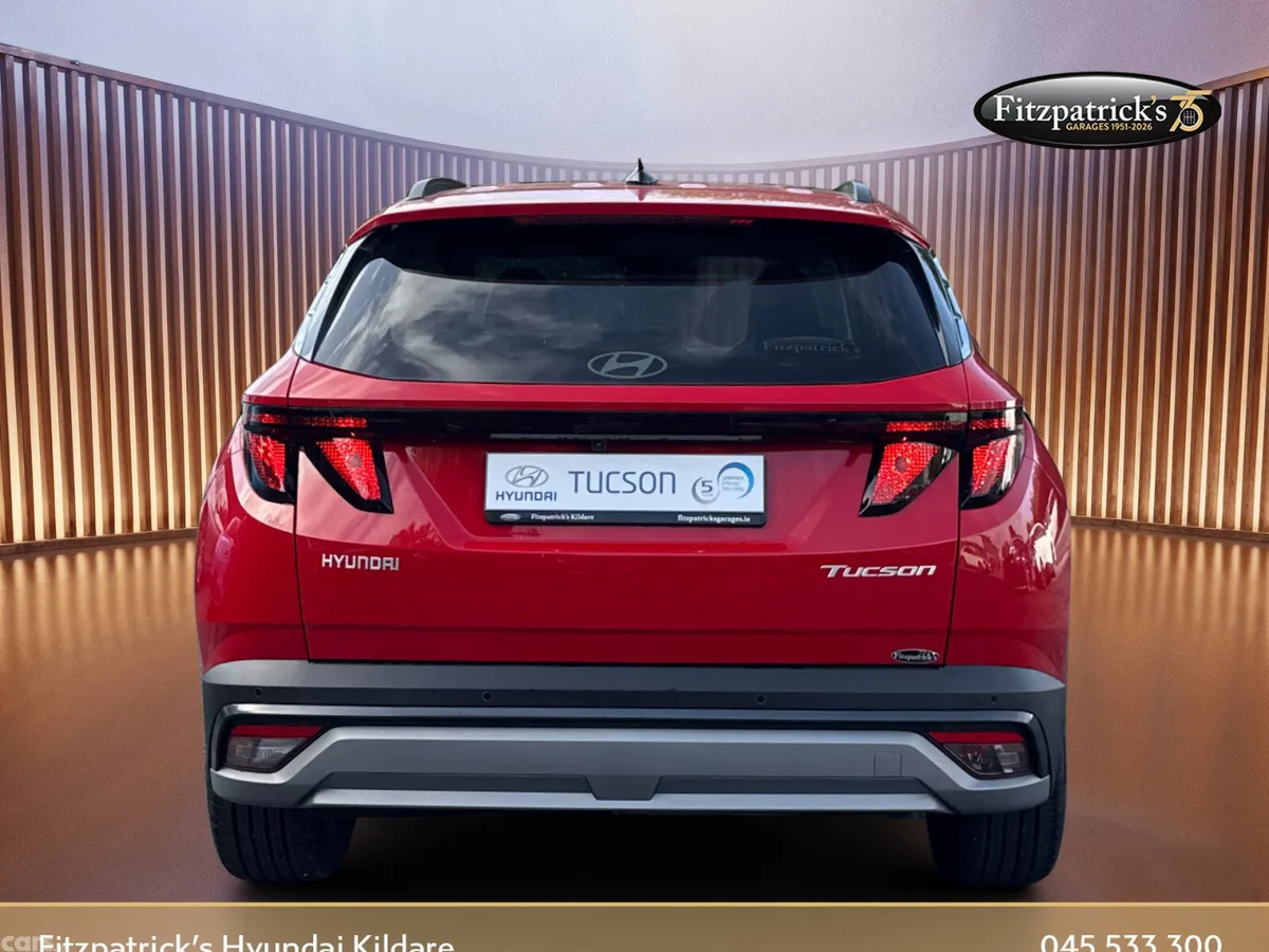Hyundai Tucson SUV, Diesel, 2027, Red