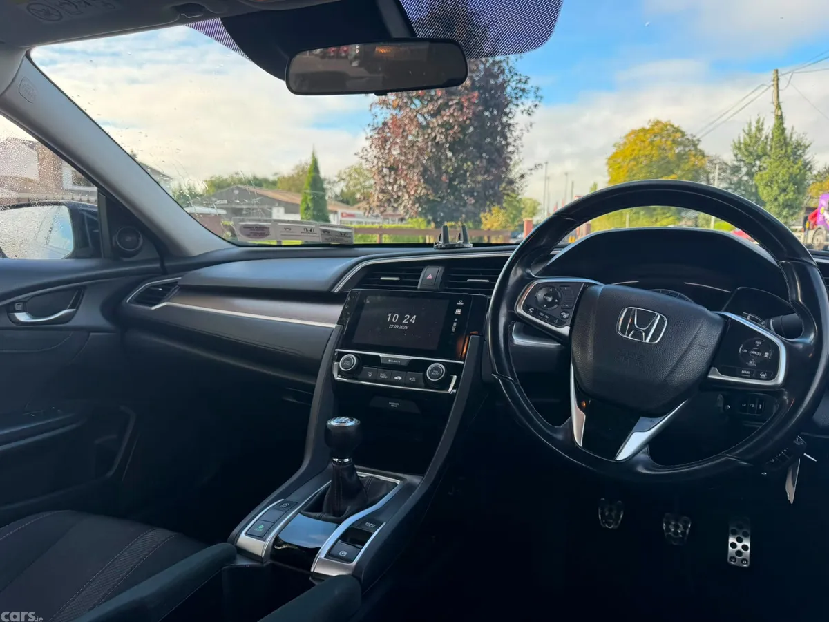 Honda Civic Saloon, Petrol, 2019, Black