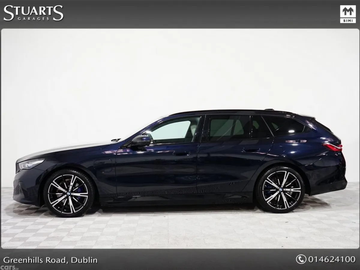 BMW 5-Series Estate, Petrol Plug-in Hybrid, 2025, Black