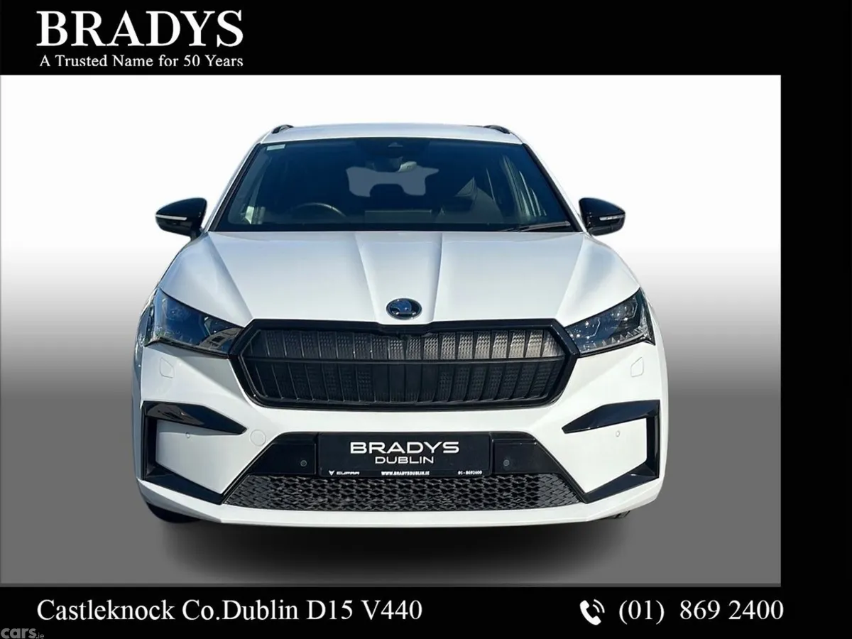 Skoda Enyaq SUV, Electric, 2023, White