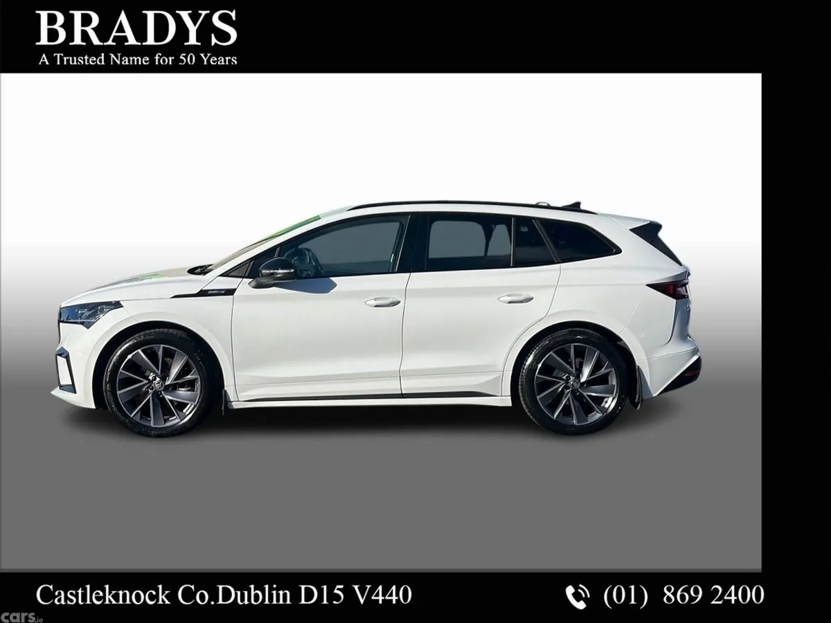 Skoda Enyaq SUV, Electric, 2023, White