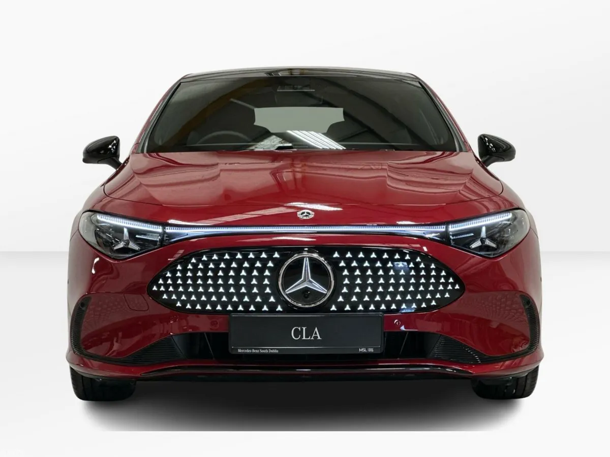 Mercedes-Benz CLA Saloon, Electric, 2026, Red