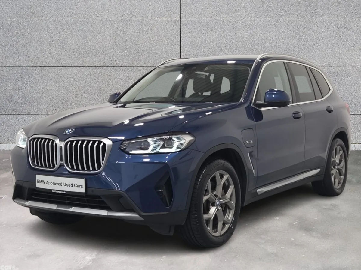 BMW X3 SUV, Petrol Plug-in Hybrid, 2022, Blue