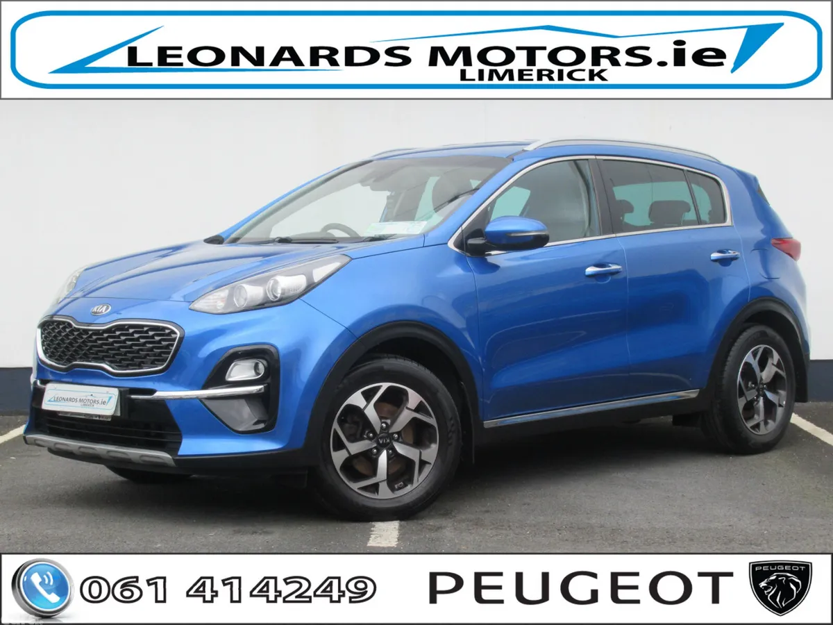 Kia Sportage SUV, Diesel, 2020, Blue