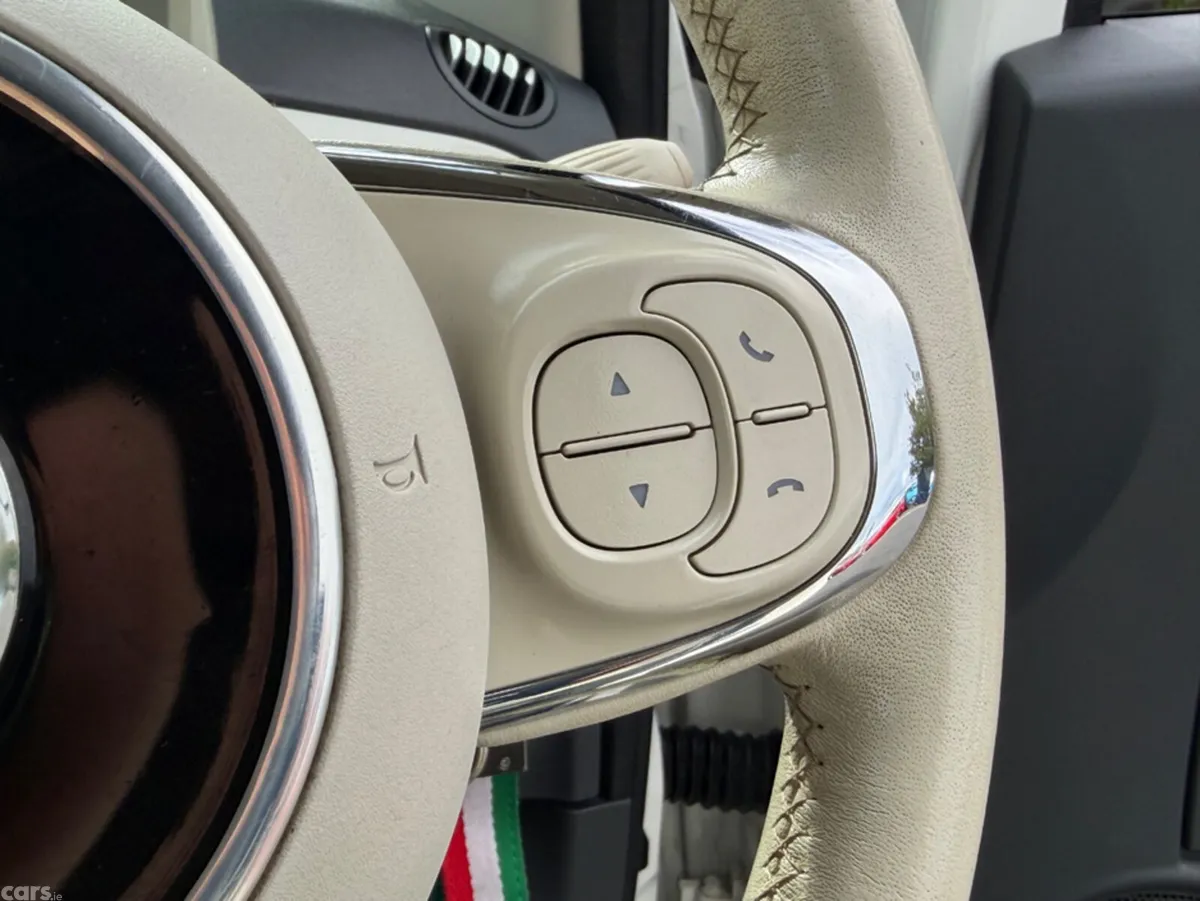 Fiat 500 Convertible, Petrol, 2016, White
