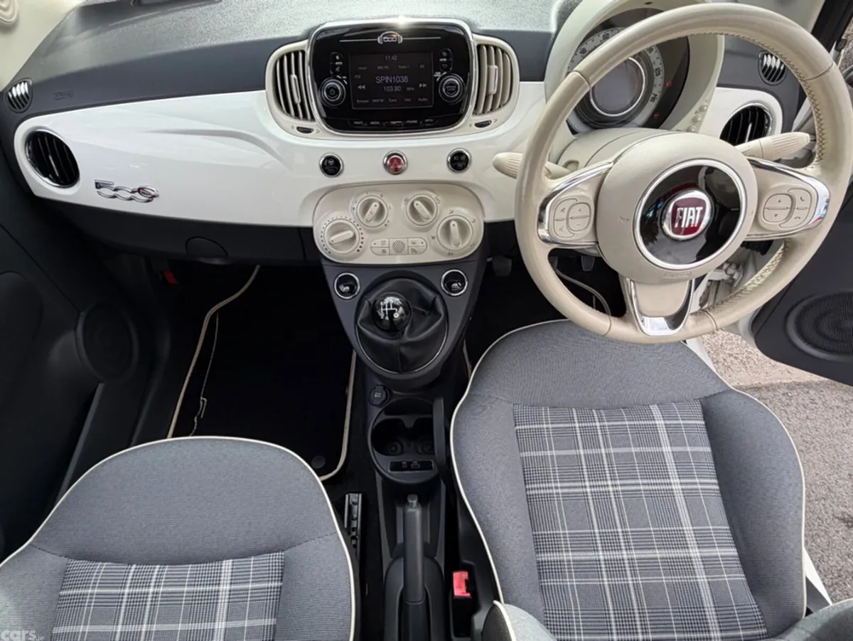 Fiat 500 Convertible, Petrol, 2016, White