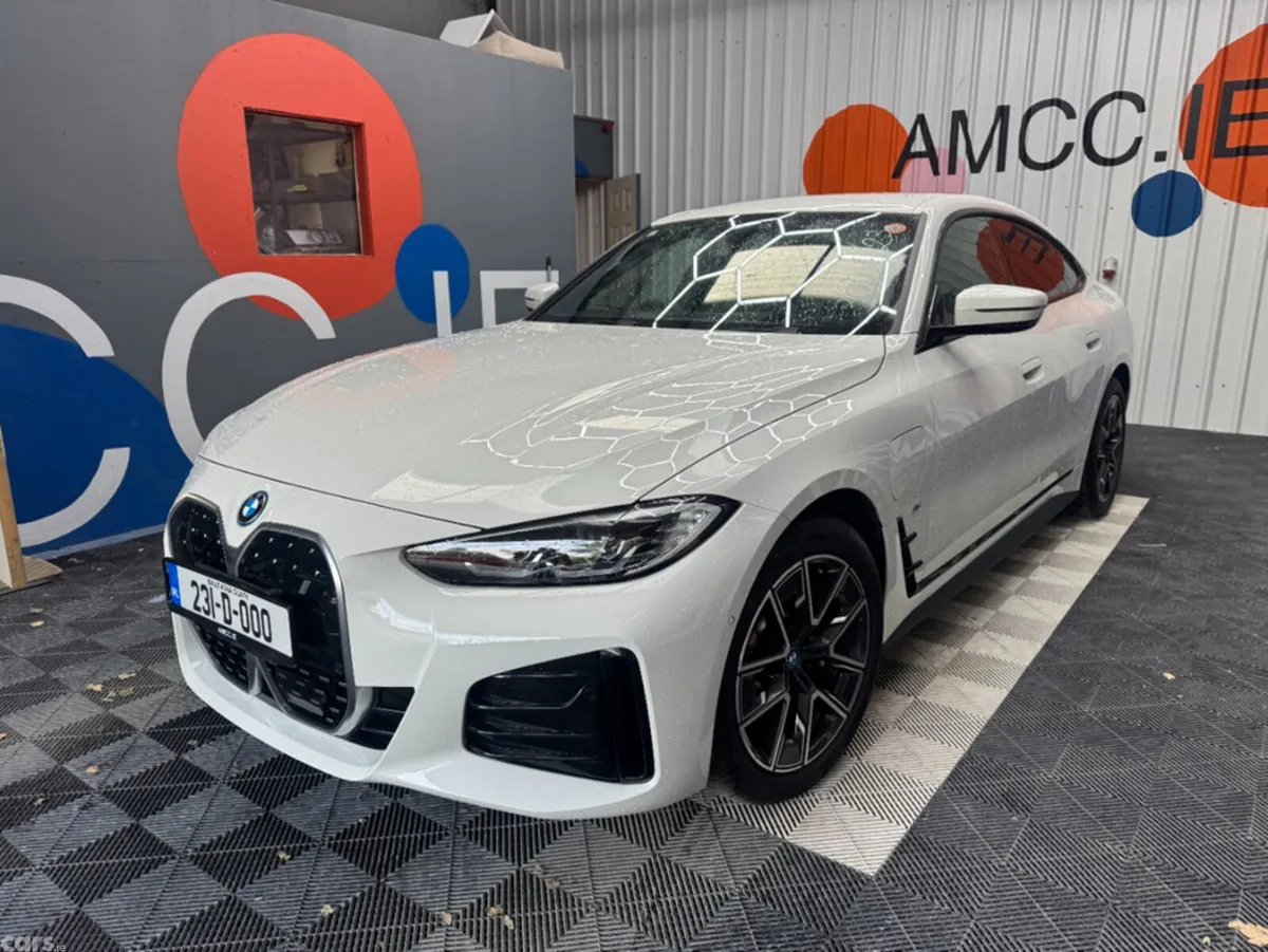 BMW i4 Saloon, Electric, 2023, White